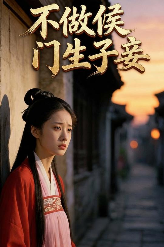 不做侯门生子妾封面
