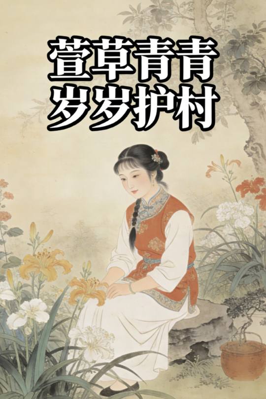 萱草青青,岁岁护村封面