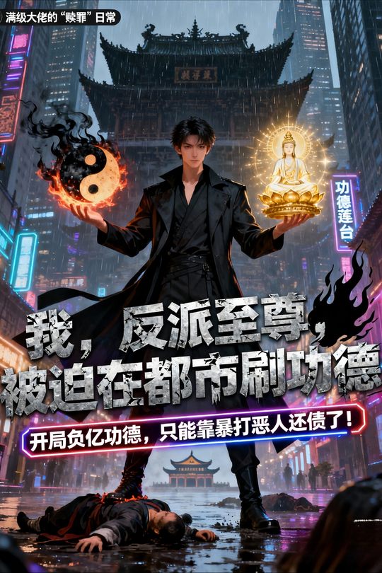 我,反派至尊,被迫在都市刷功德封面