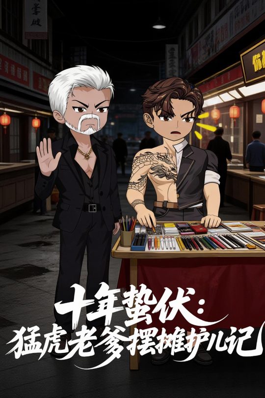 十年蛰伏:猛虎老爹摆摊护儿记封面