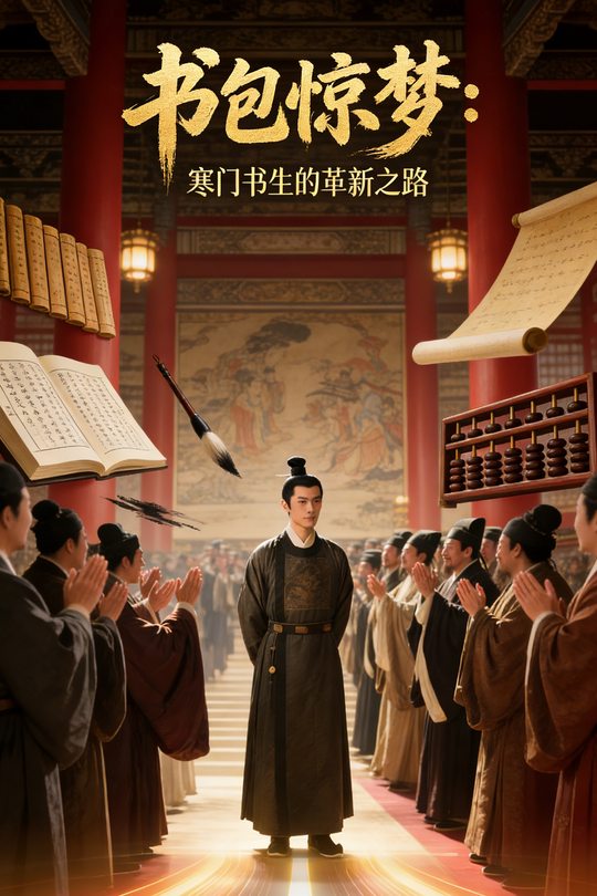 书包惊梦:寒门书生的革新之路封面