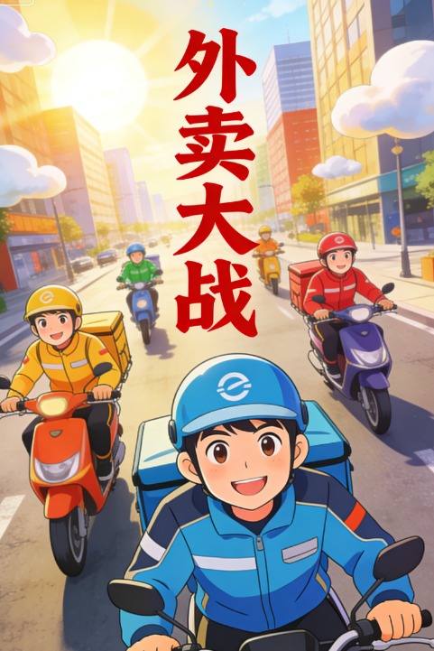 外卖大战封面