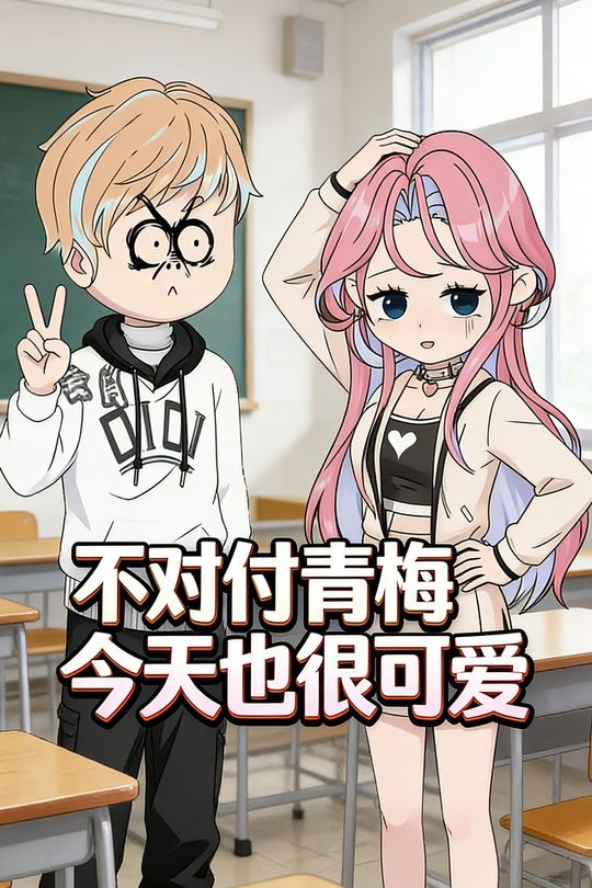 不对付青梅今天也很可爱封面