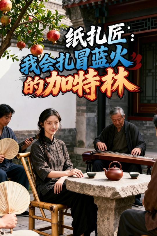 纸扎匠:我会扎冒蓝火的加特林封面