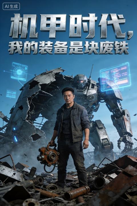 机甲时代:我的装备是块废铁封面