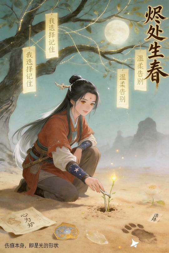 烬处生春封面