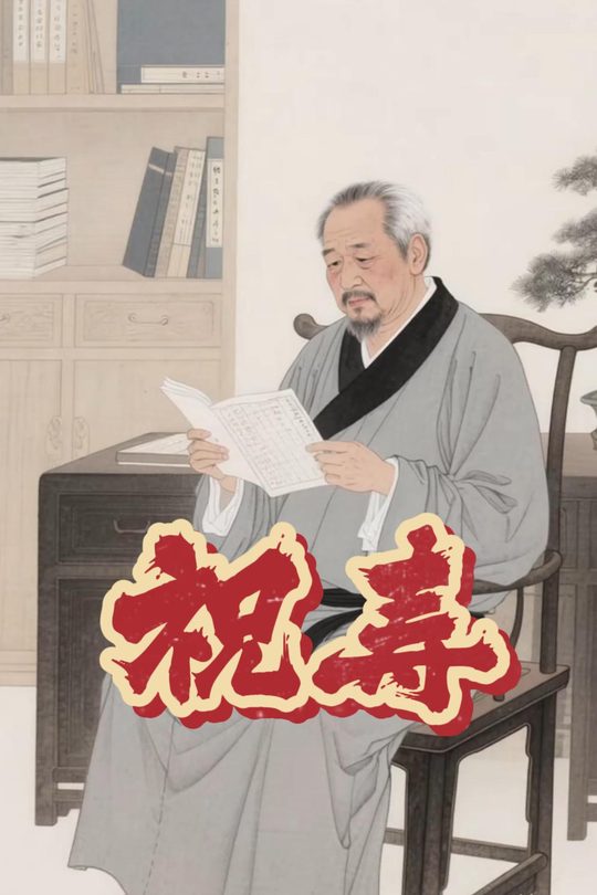 祝寿封面