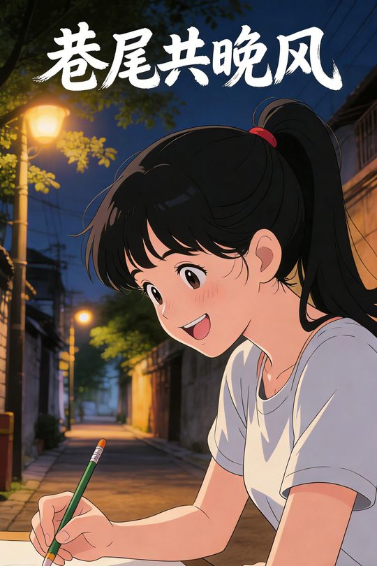 巷尾共晚风封面