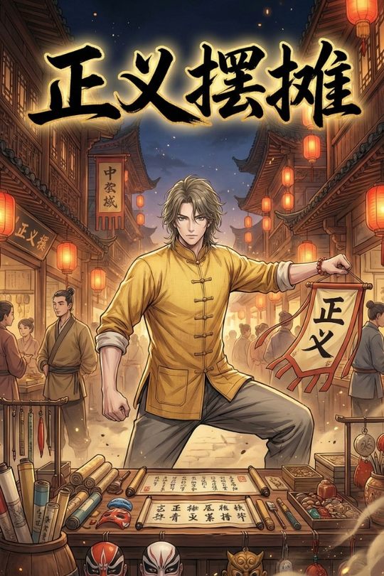 正义摆摊封面