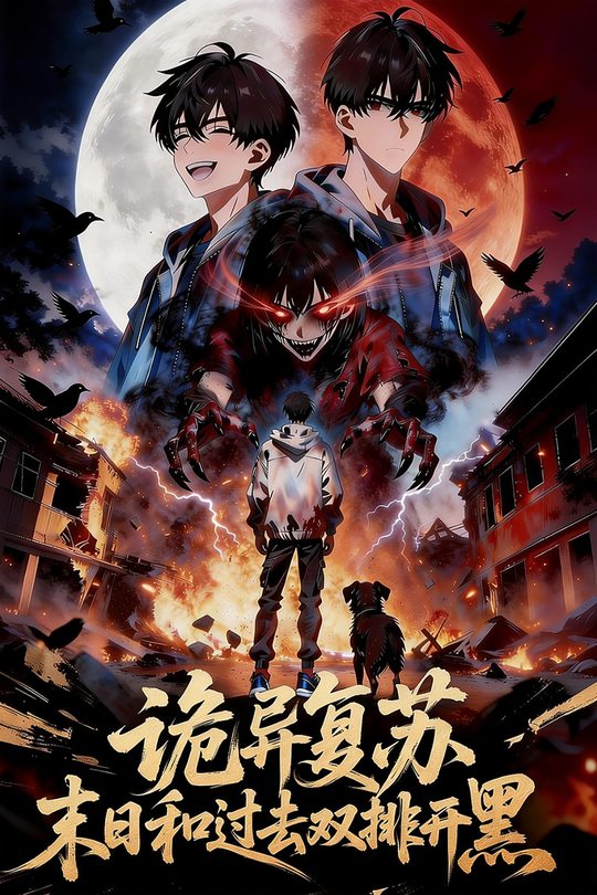诡异复苏:末日和过去双排开黑封面