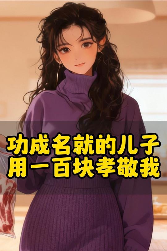 功成名就的儿子用一百块孝敬我封面