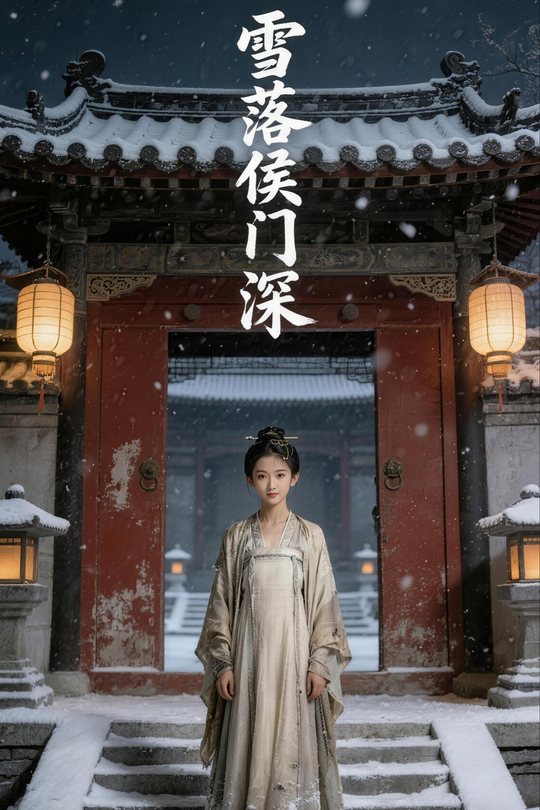 雪落侯门深封面