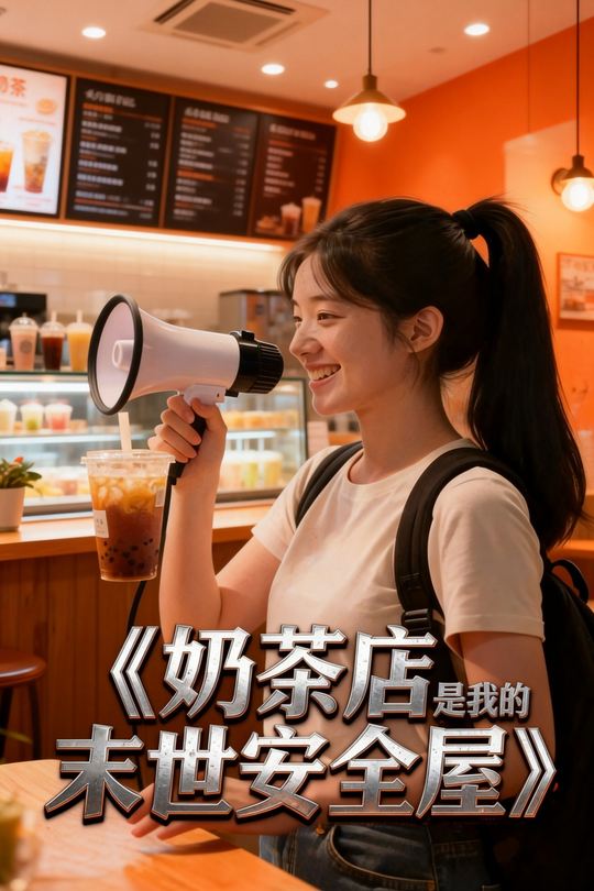奶茶店是我的末世安全屋封面