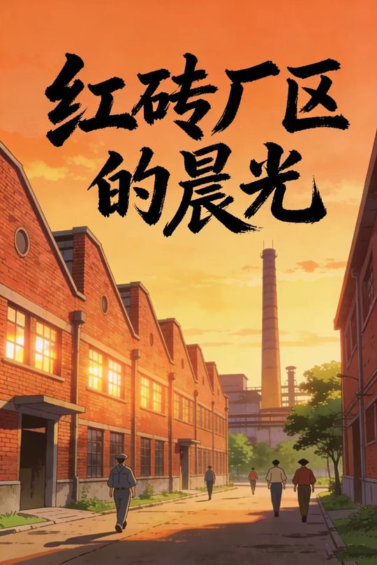 红砖厂区的晨光封面