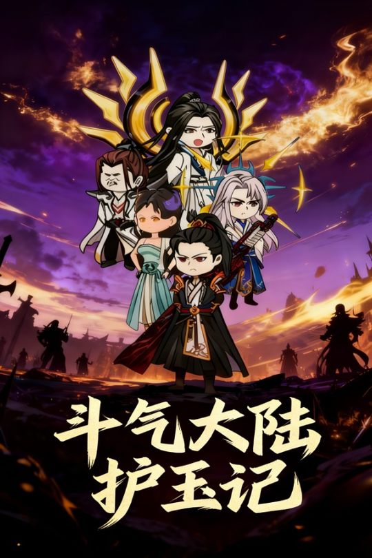 斗气大陆护玉记封面