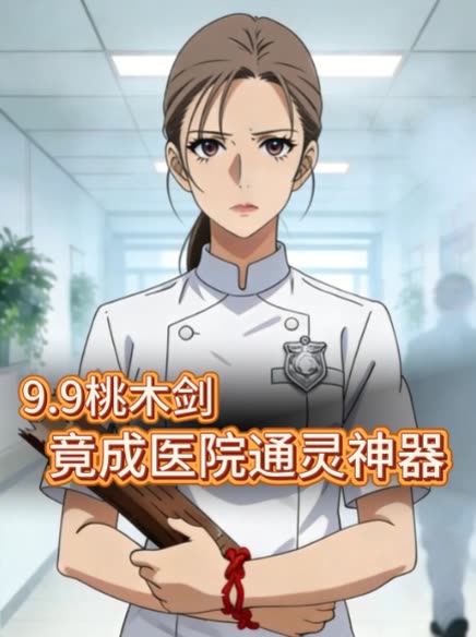 99桃木剑,竟成医院通灵神器封面