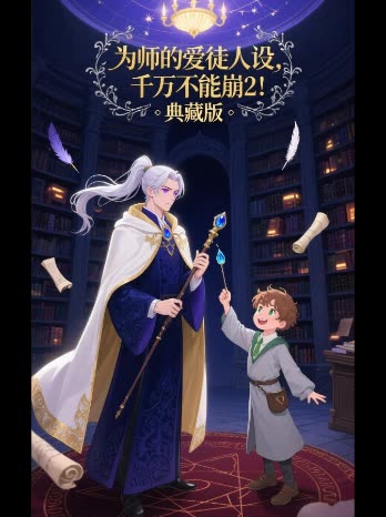 为师的爱徒人设,千万不能崩2!典藏版封面