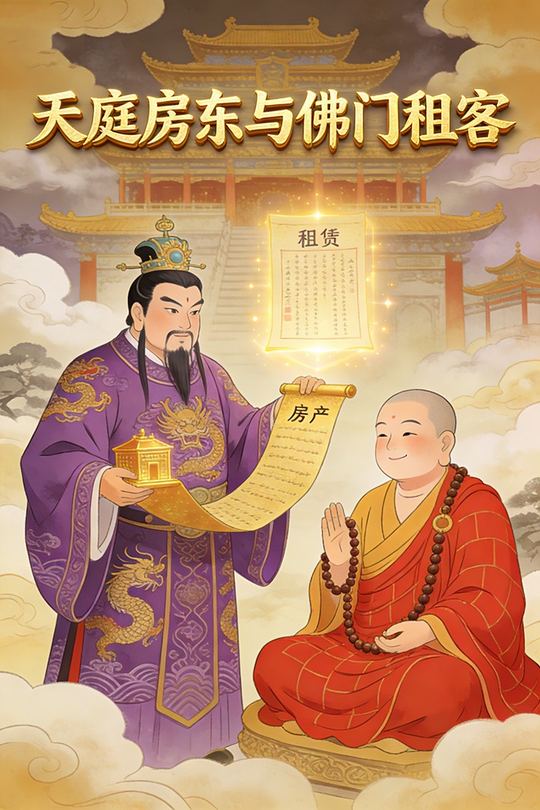 天庭房东与佛门租客封面