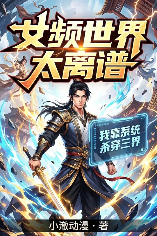 女频世界太离谱:我靠系统杀穿三界封面
