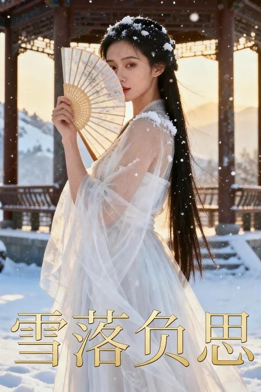 雪落负思封面