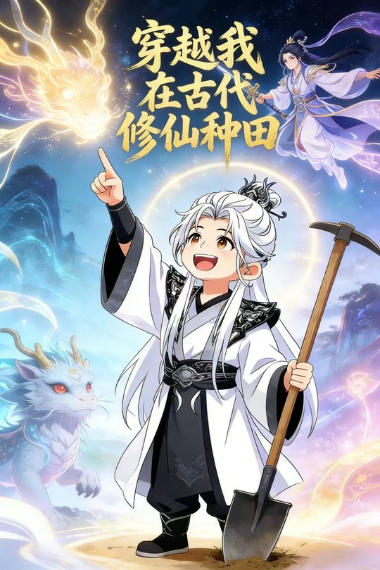 穿越我在古代修仙种田封面