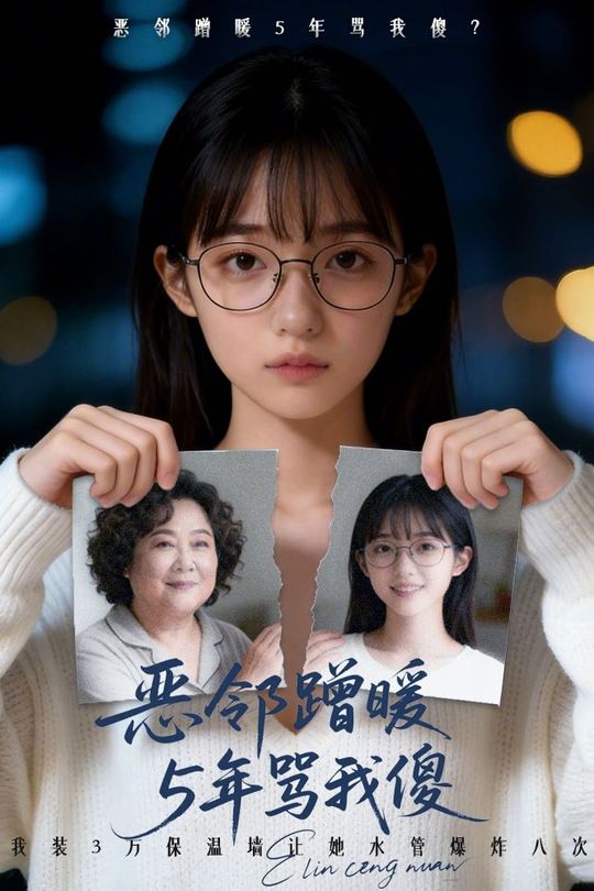 恶邻蹭暖5年骂我傻封面