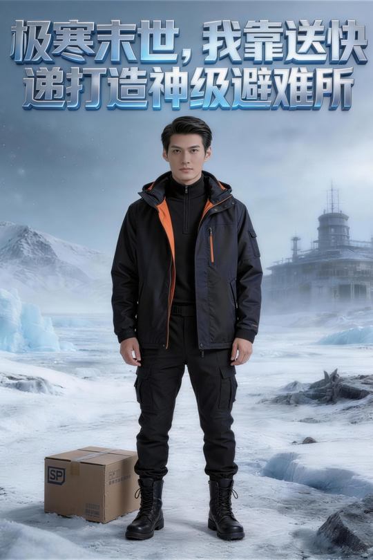 极寒末世,我靠送快递打造神级避难所封面