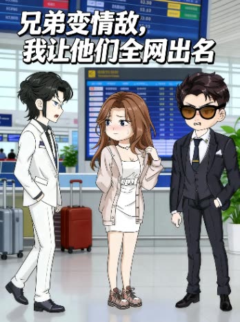 兄弟变情敌，我让他们全网出名封面