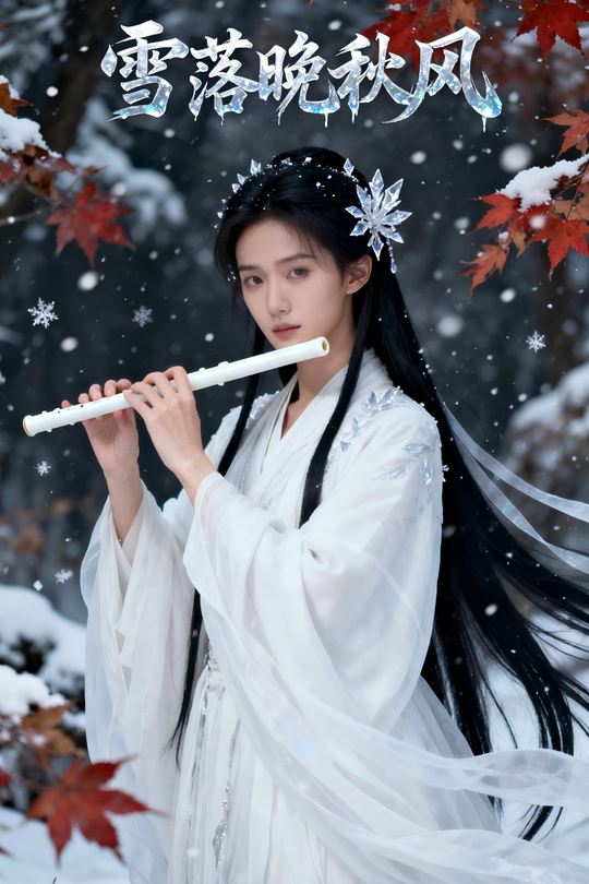 雪落晚秋风封面
