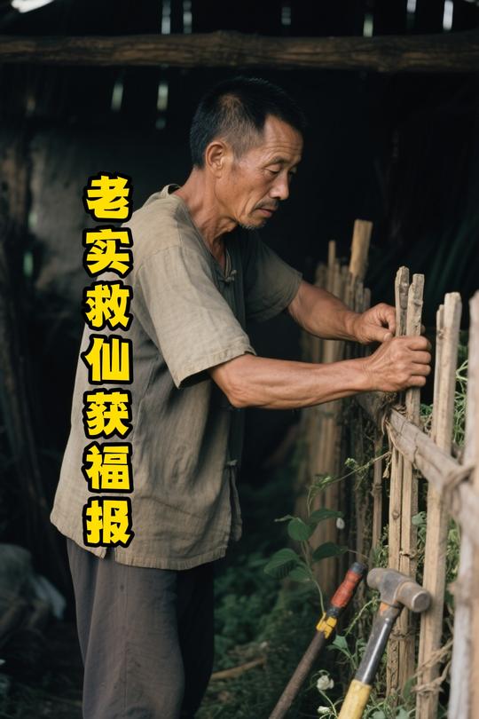 老实救仙获福报封面