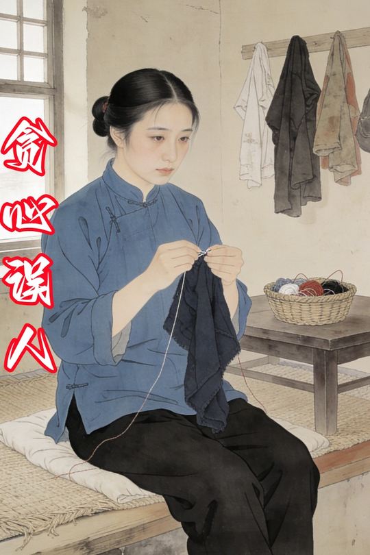 贪心误人封面
