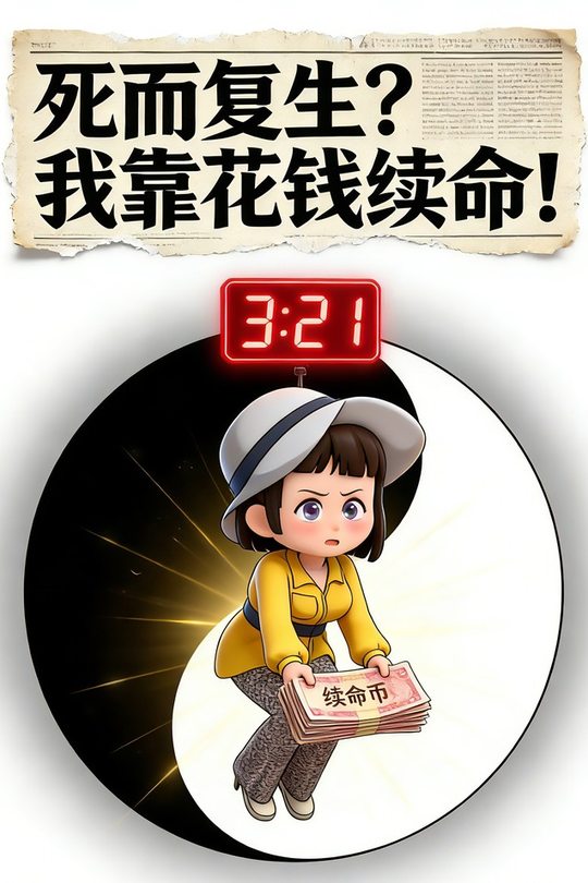 死而复生?我靠花钱续命!封面