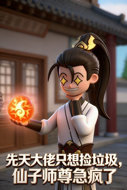 先天大佬只想捡垃圾封面
