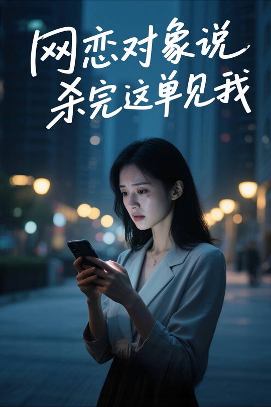 网恋对象说,杀完这单见我封面