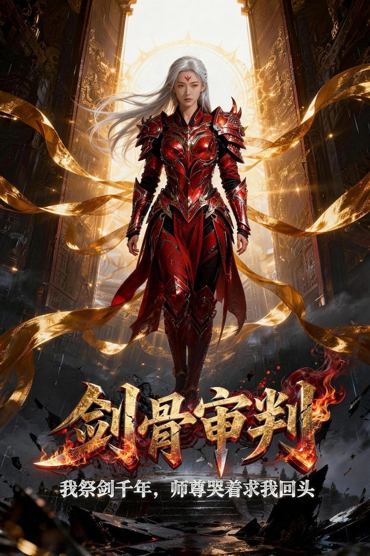 剑骨审判:我祭剑千年,师尊哭着求我回头封面