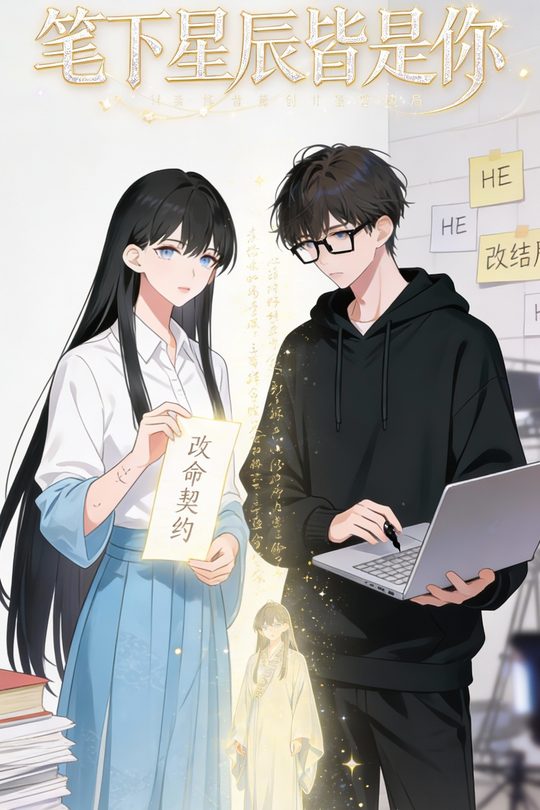 笔下星辰皆是你封面