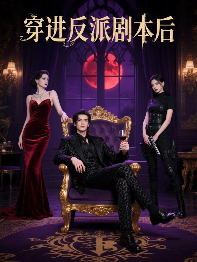 穿进反派剧本后封面