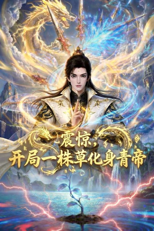 震惊,开局一株草化身青帝封面