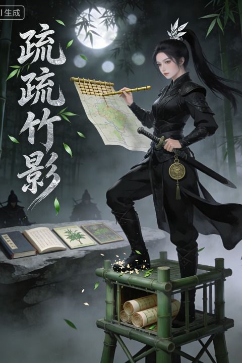 疏疏竹影封面