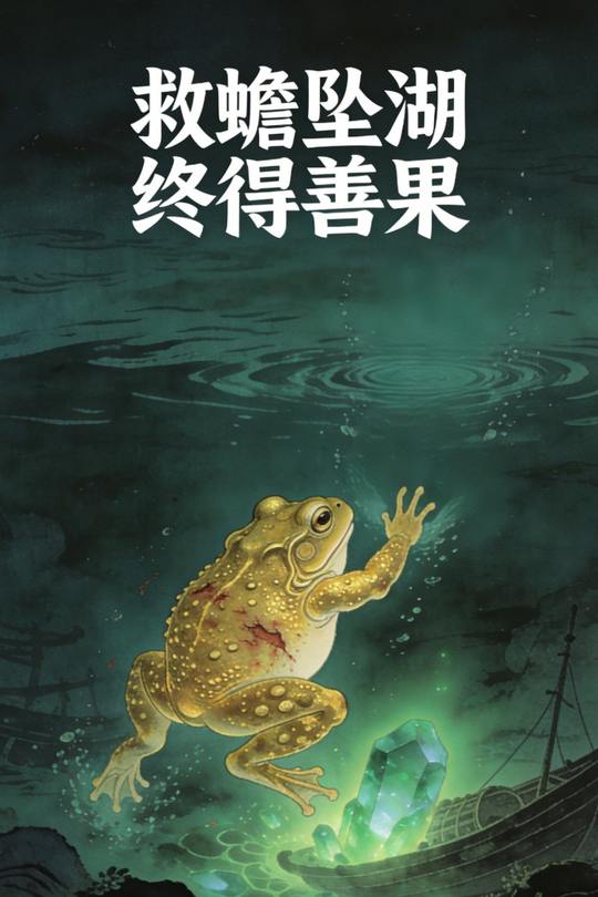 救蟾坠湖 终得善果封面