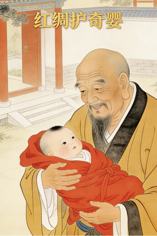 红绸护奇婴封面
