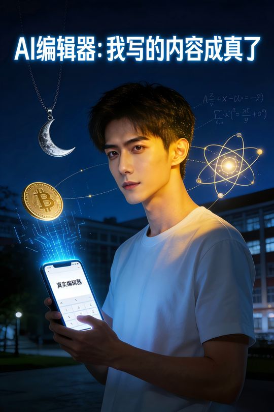 AI编辑器:我写的内容成真了封面