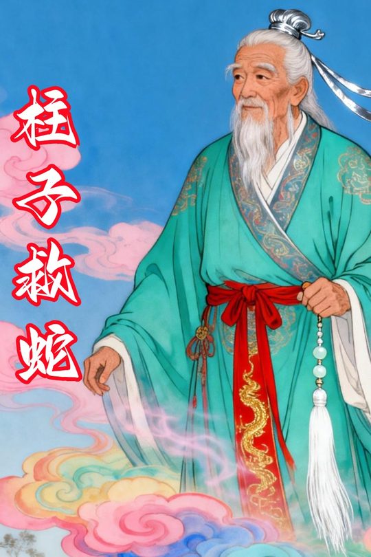 柱子救蛇封面