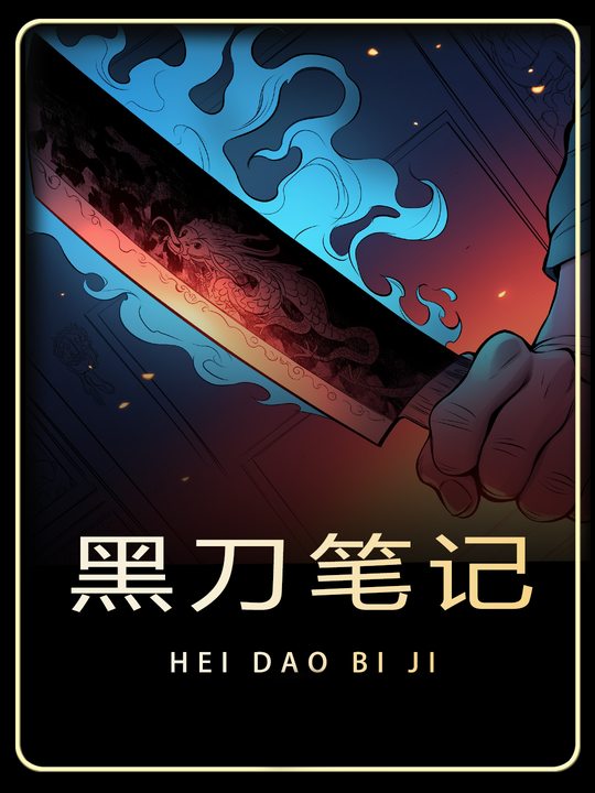 黑刀笔记封面