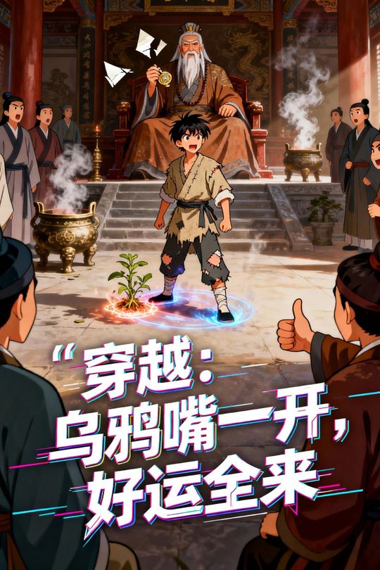 穿越：乌鸦嘴一开，好运全来封面
