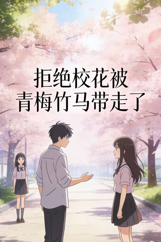 拒接校花被青梅竹马带走了封面