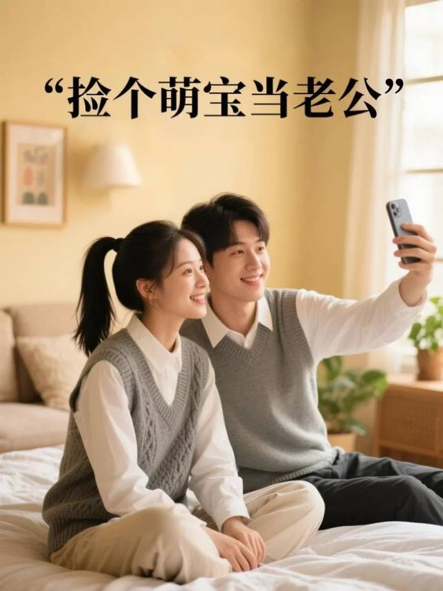 捡个萌宝当老公封面