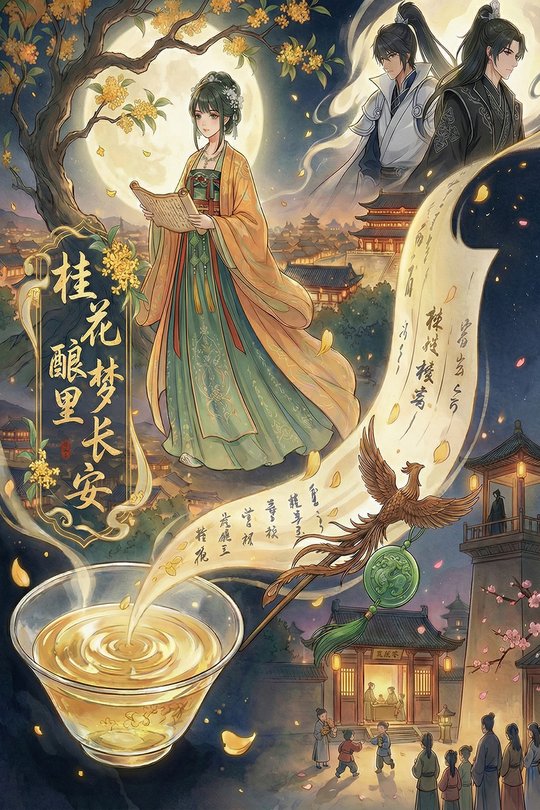 桂花酿里梦长安封面