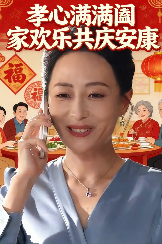 孝心满满阖家欢乐共庆安康封面