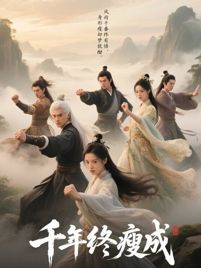 千年终瘦成封面